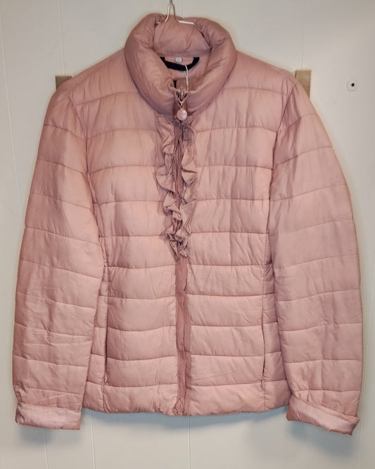 Giubbotto Donna French Kiss Rosa Cipria Taglia XL – Piumino Leggero Elegante