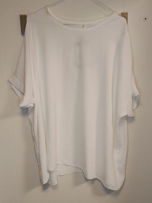 Blusa Donna Devano Bianca Taglia 3XL Nuova con Cartellino – Maglia Oversize