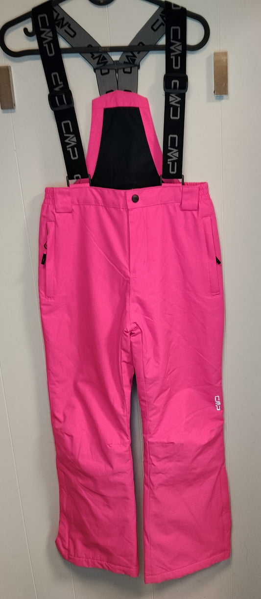 Pantaloni Sci Bambina CMP Rosa Taglia 12 Anni 152 cm – Salopette Neve Impermeabile