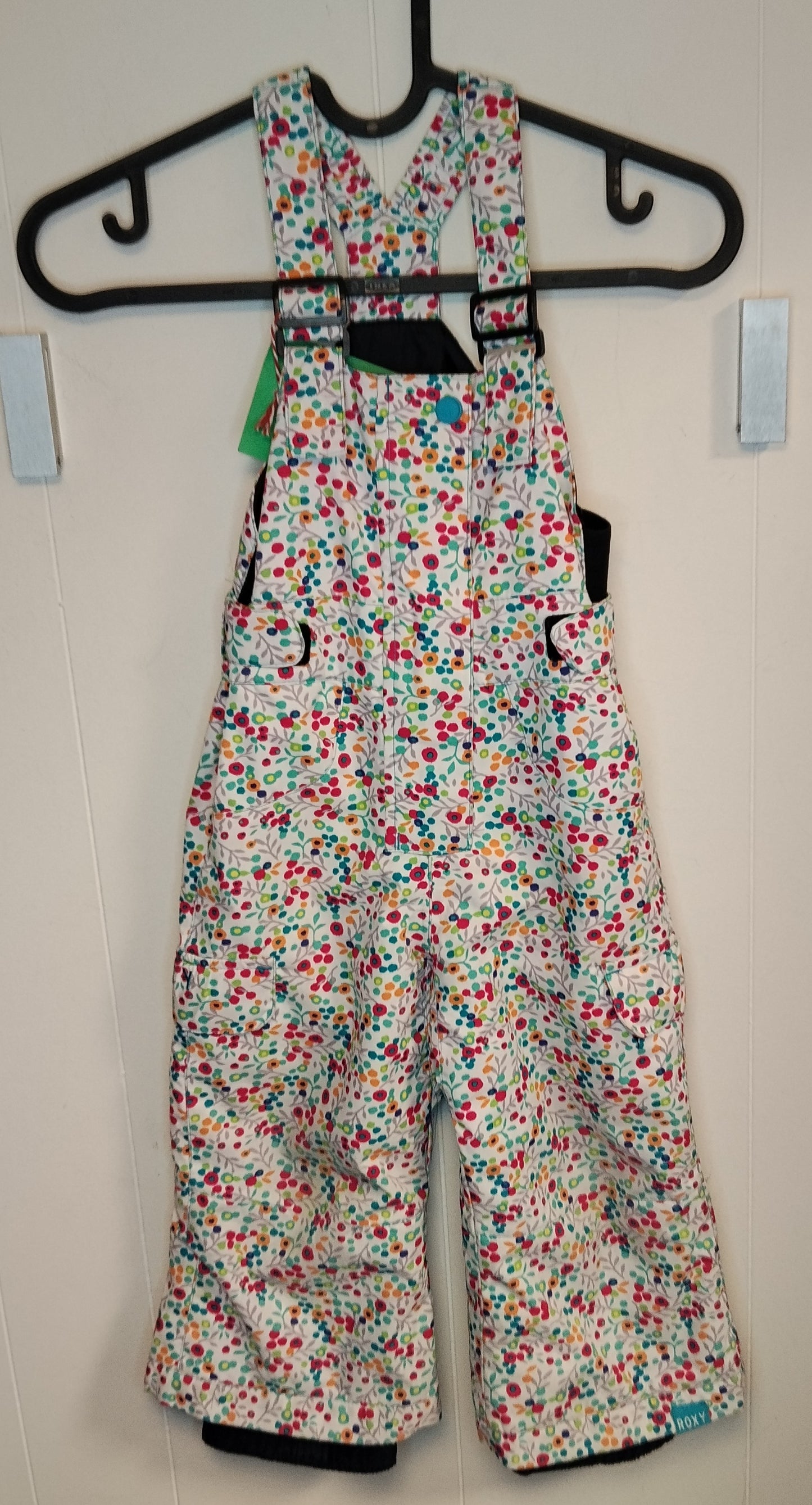 Salopette Neve Bambina Roxx 2 Anni – Pantaloni Sci Fantasia Colorata Impermeabili