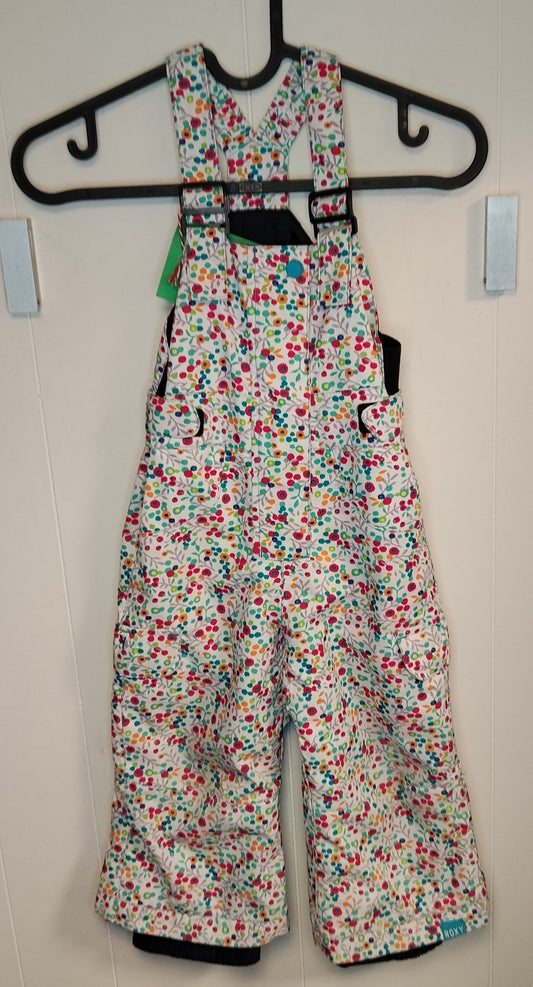 Salopette Neve Bambina Roxx 2 Anni – Pantaloni Sci Fantasia Colorata Impermeabili