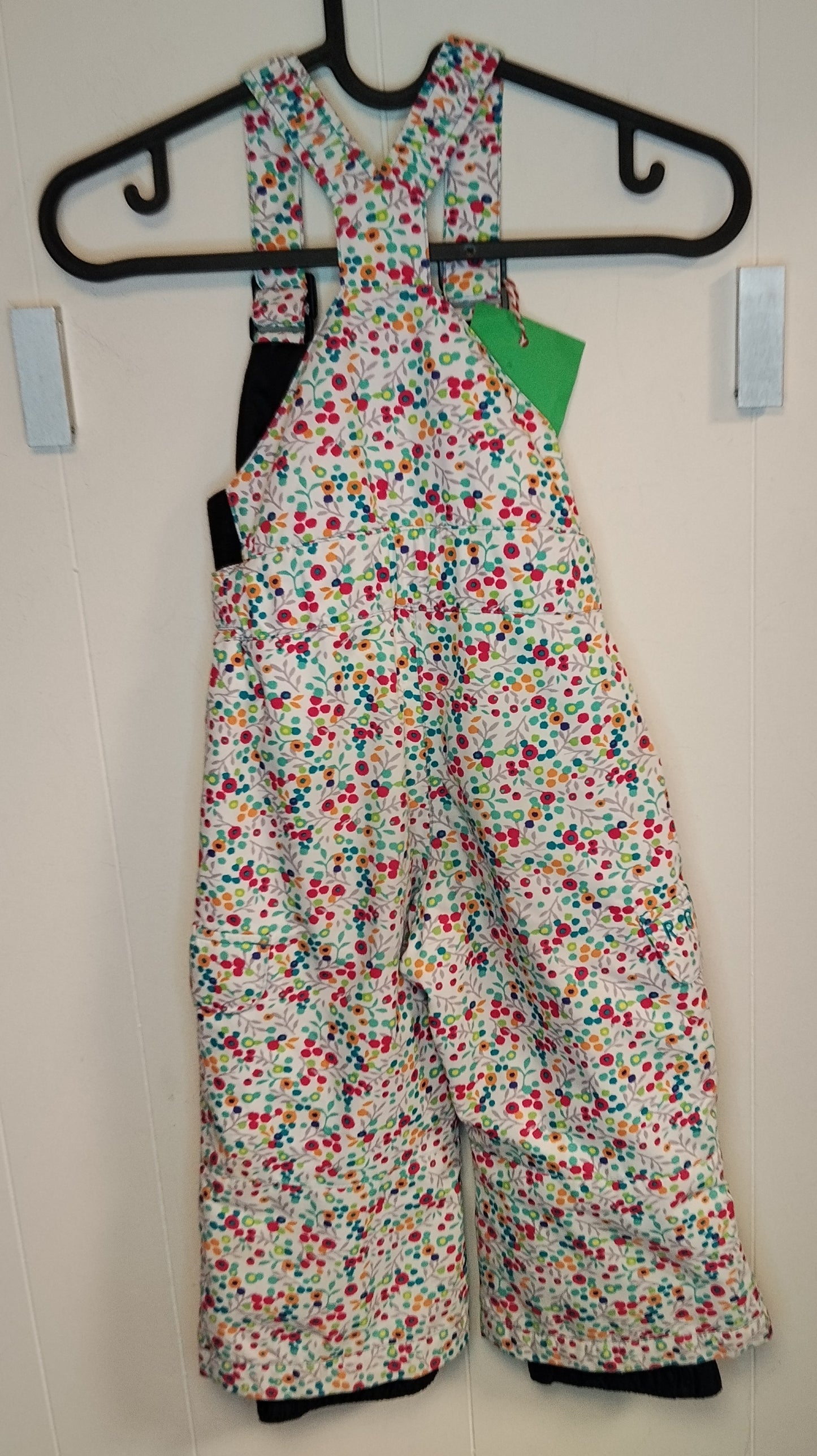 Salopette Neve Bambina Roxx 2 Anni – Pantaloni Sci Fantasia Colorata Impermeabili