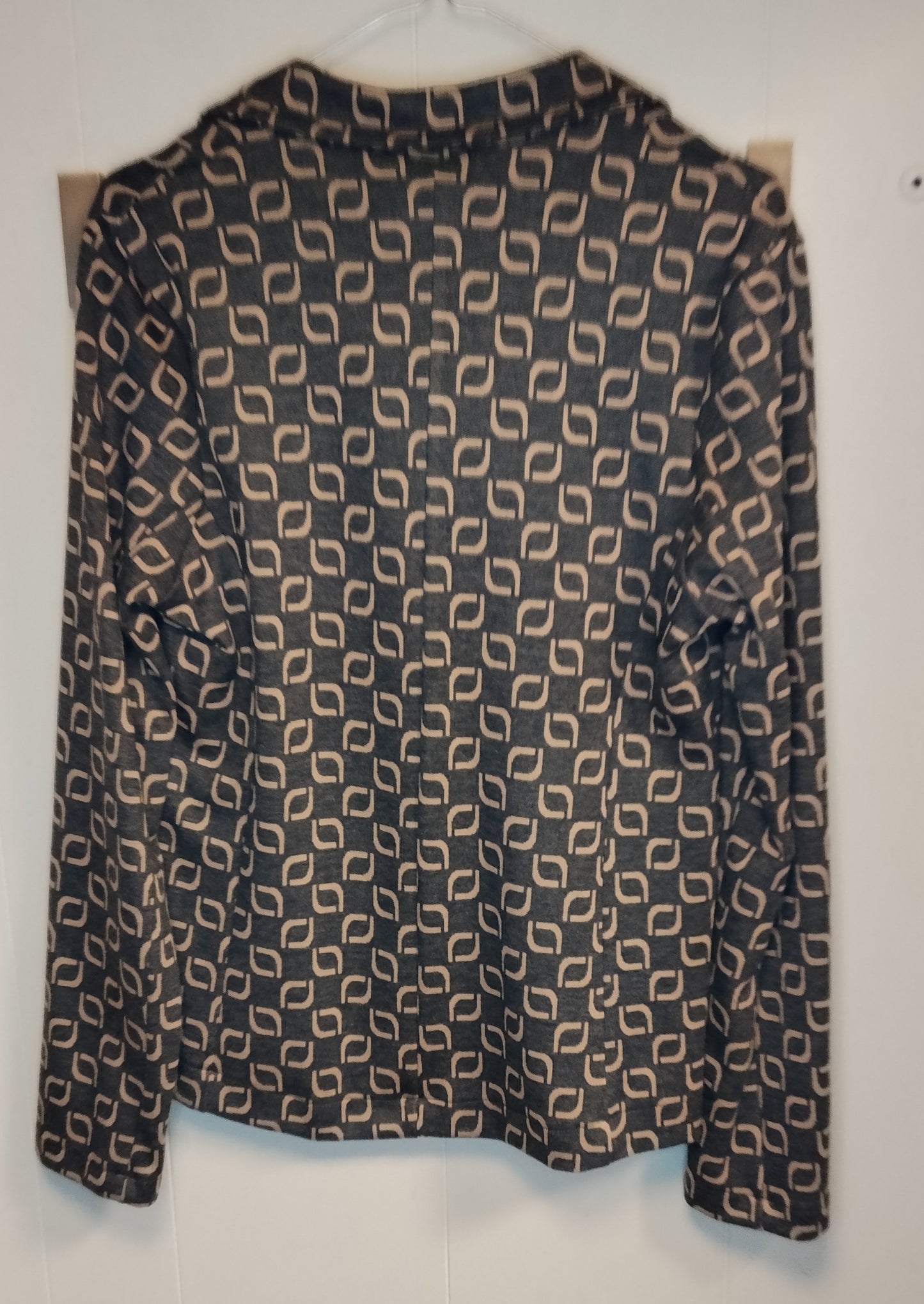 Blazer Donna Mathilda Fantasia Geometrica Taglia M – Giacca Elegante Nuova