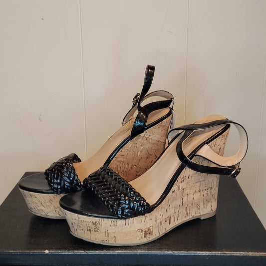 Sandali Donna Prima Donna Neri con Zeppa Taglia 38 – Scarpe Estive Eleganti