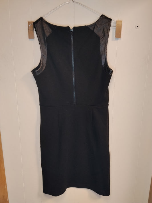 Abito Nero Only Donna Taglia L – Vestito Elegante con Inserti Trasparenti