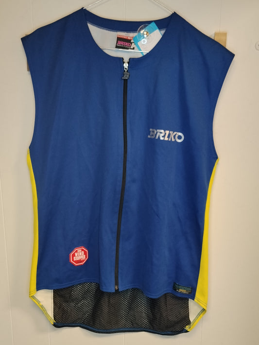 Gilet Tecnico Briko Uomo XL – Antivento Windstopper Sport Ciclismo Running