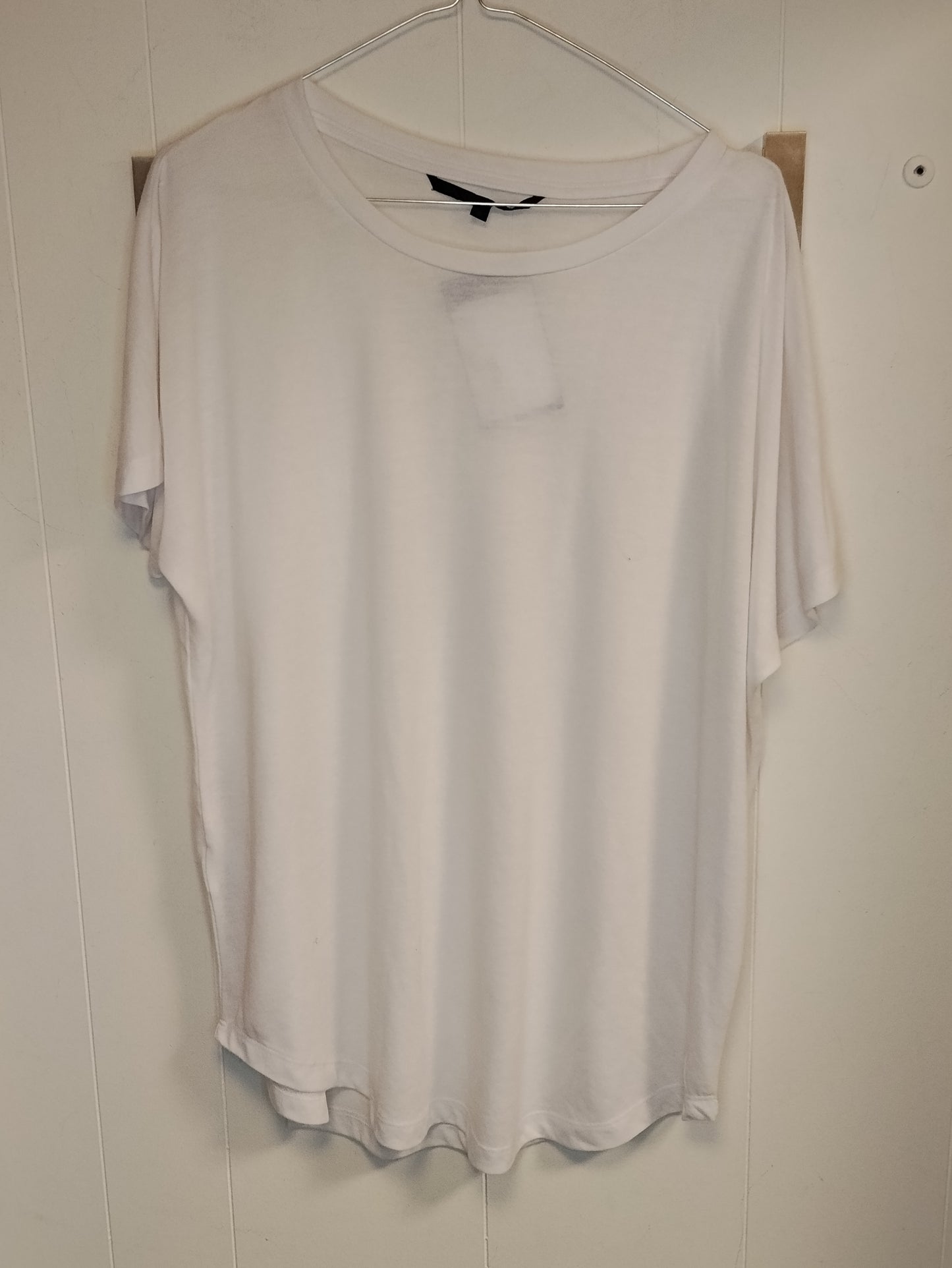 T-shirt Donna Silvian Heach Bianca – Maglia Basic Girocollo Taglia S