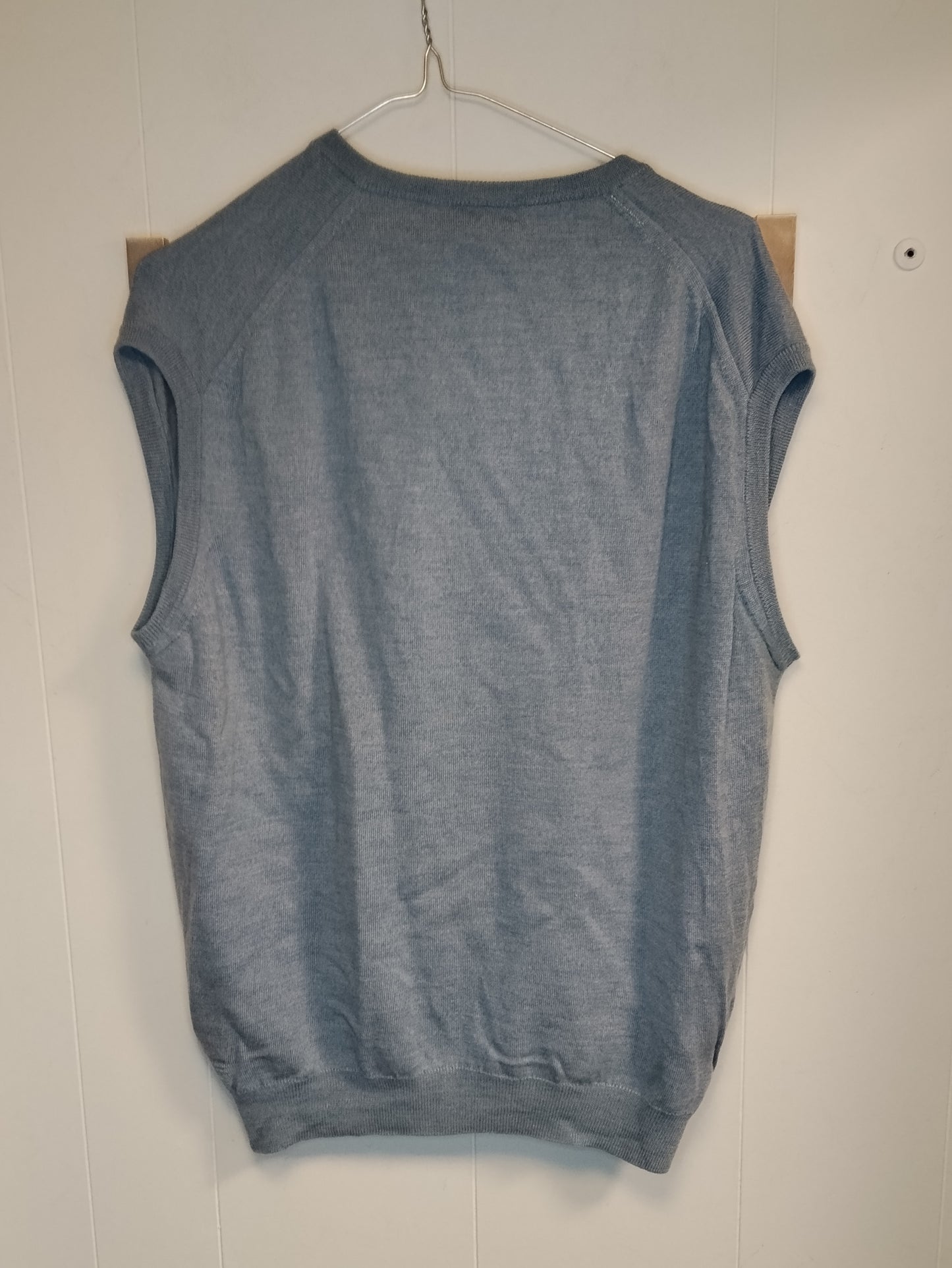 Maglia Uomo Prada Grigia – Gilet Maglione Scollo V Taglia L