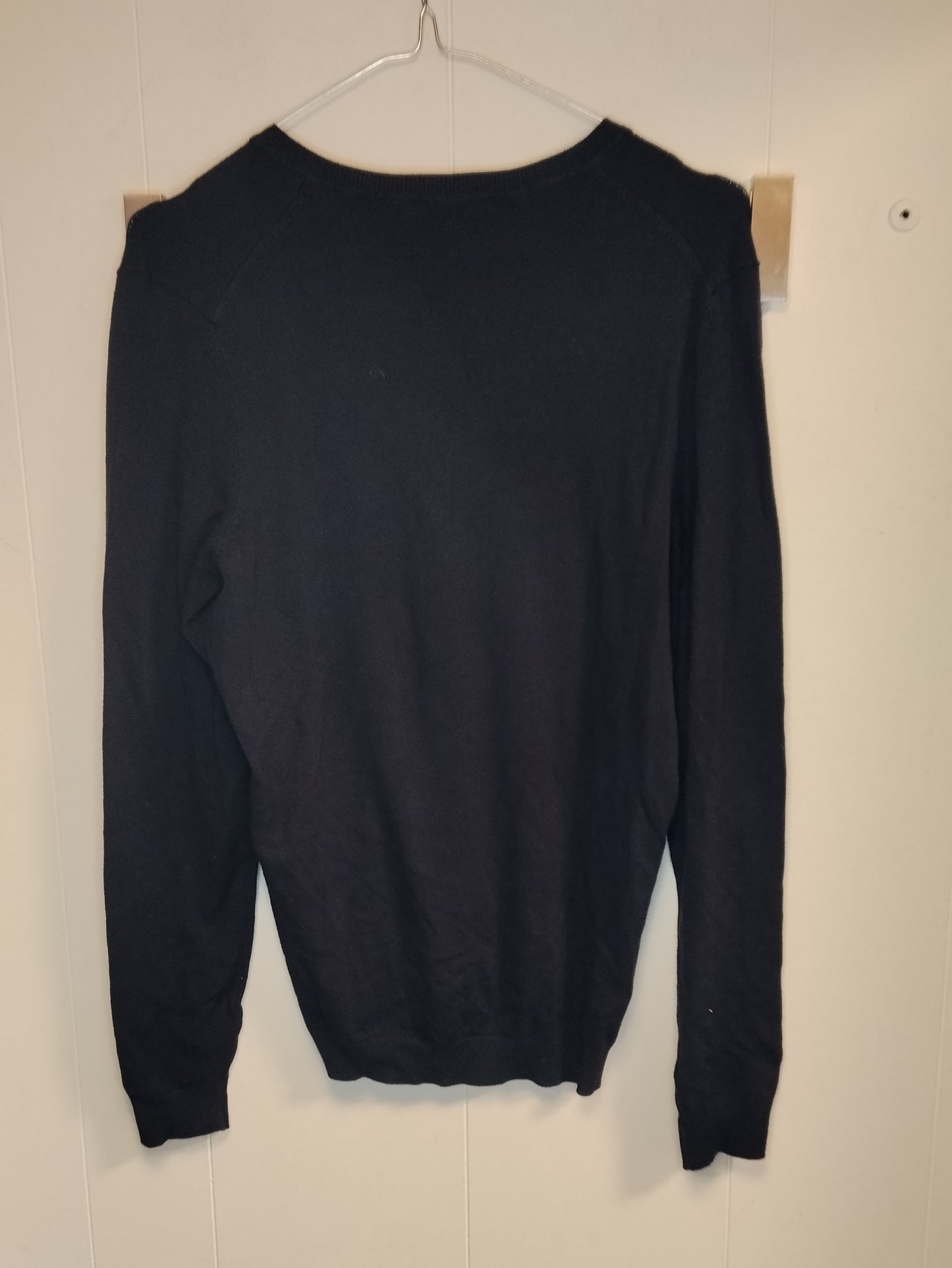 Maglia Uomo OVS Nera – Maglione Girocollo Scollo V Taglia M