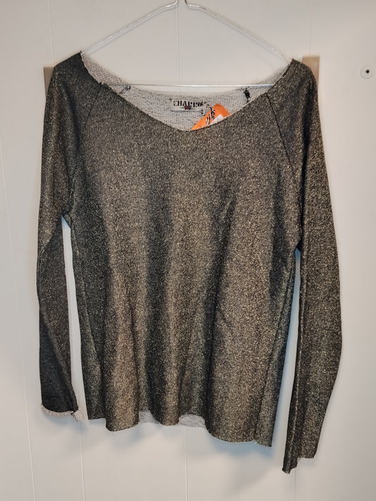 Maglia Donna El Charro Lurex Oro – Nuova con Cartellino Taglia Unica
