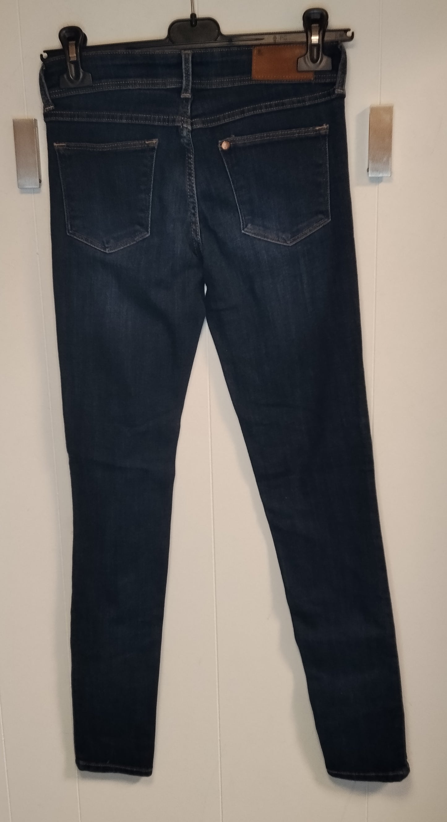 Jeans Donna H&M Taglia 36 Skinny Denim Blu Elasticizzato