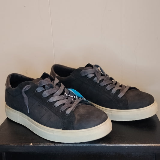 Sneakers Uomo IGI&CO Taglia 41 Blu Scuro Camoscio Casual Comfort