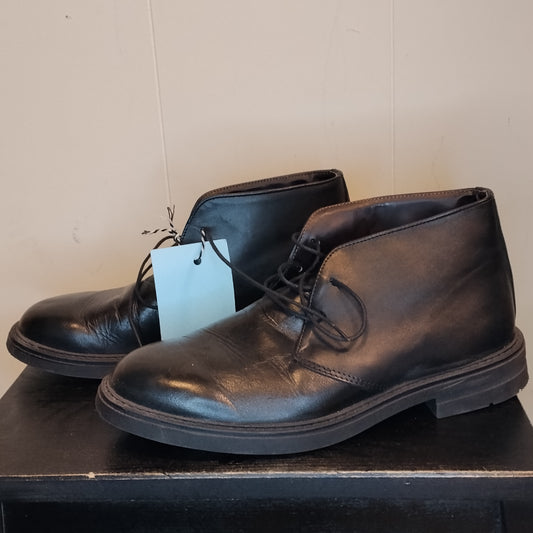 Scarpe Uomo Polacchine Nere Taglia 40 Pelle Eleganti Casual