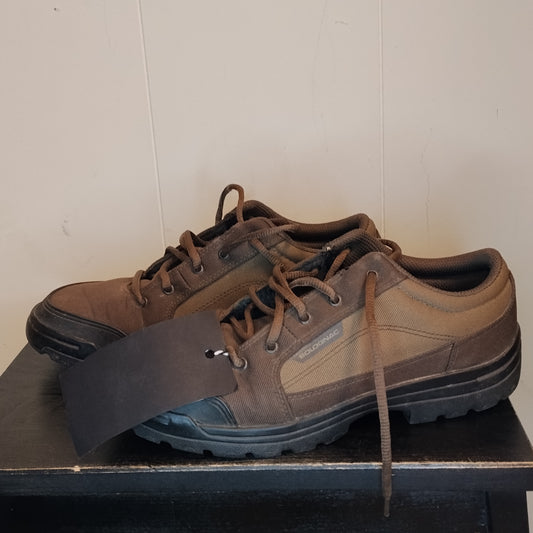 Scarpe Uomo Solognac Taglia 40 Outdoor Trekking Marroni Resistenti