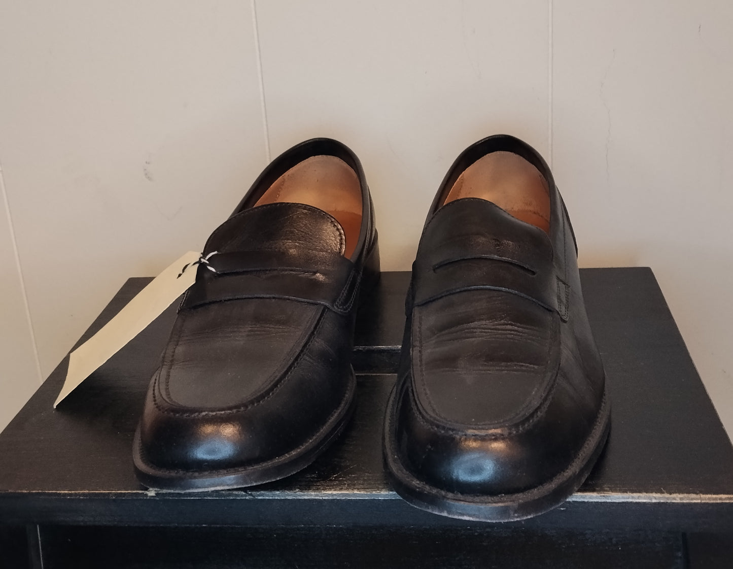 Mocassini Uomo Liu Jo Taglia 44 Pelle Nera Eleganti