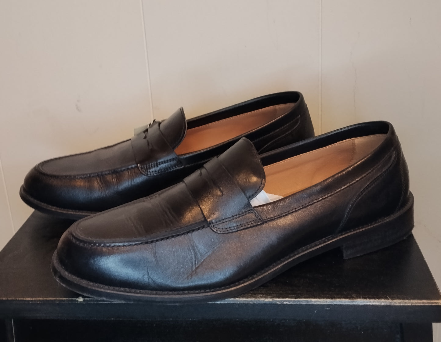 Mocassini Uomo Liu Jo Taglia 44 Pelle Nera Eleganti