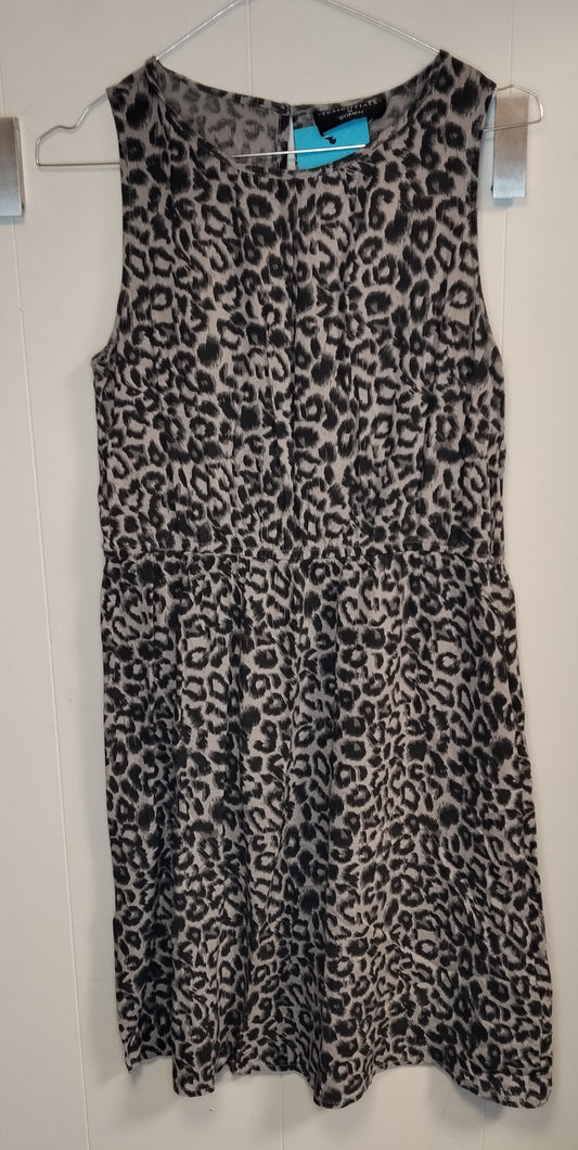 Vestito Donna Tessentials Animalier Taglia M Abito Leopardato Elegante