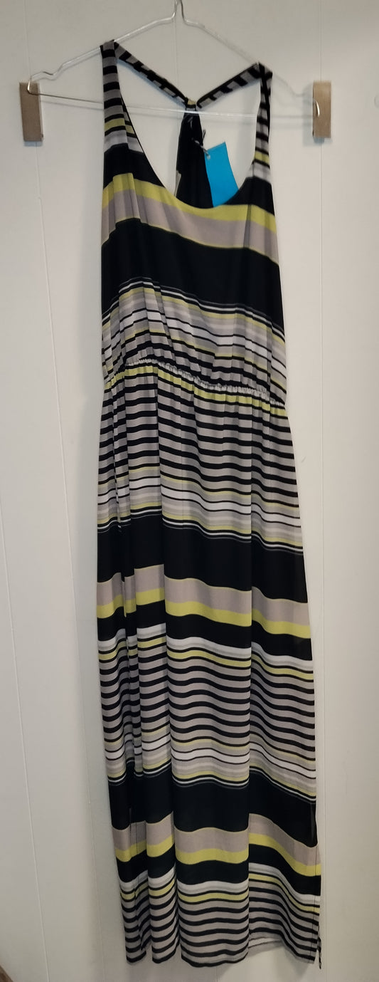 Vestito Donna Flygirl Lungo Righe Multicolor Taglia M Estivo