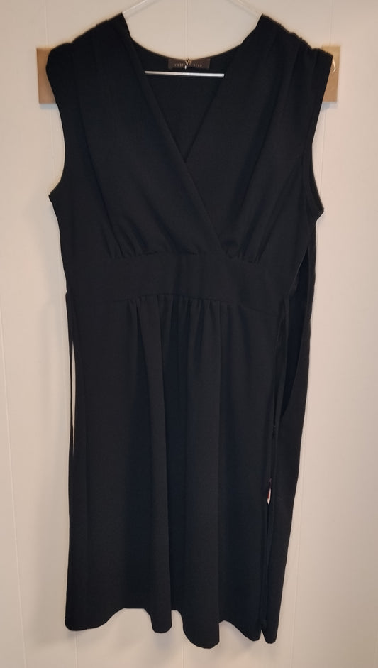Vestito Donna French Kiss Nero Taglia M Elegante Scollo a V