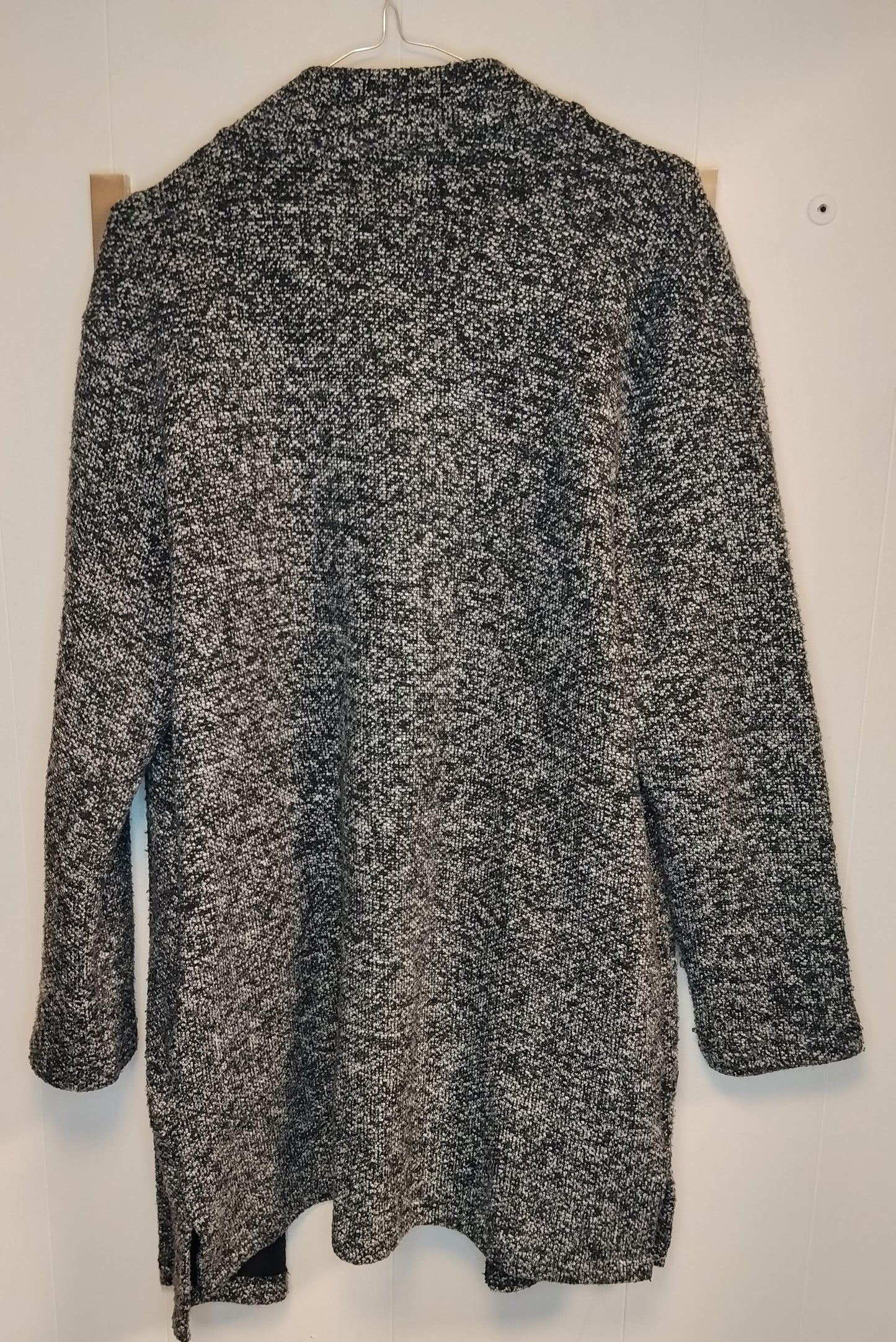 Cardigan Donna Unic Grigio Melange Taglia S/M Aperto Casual
