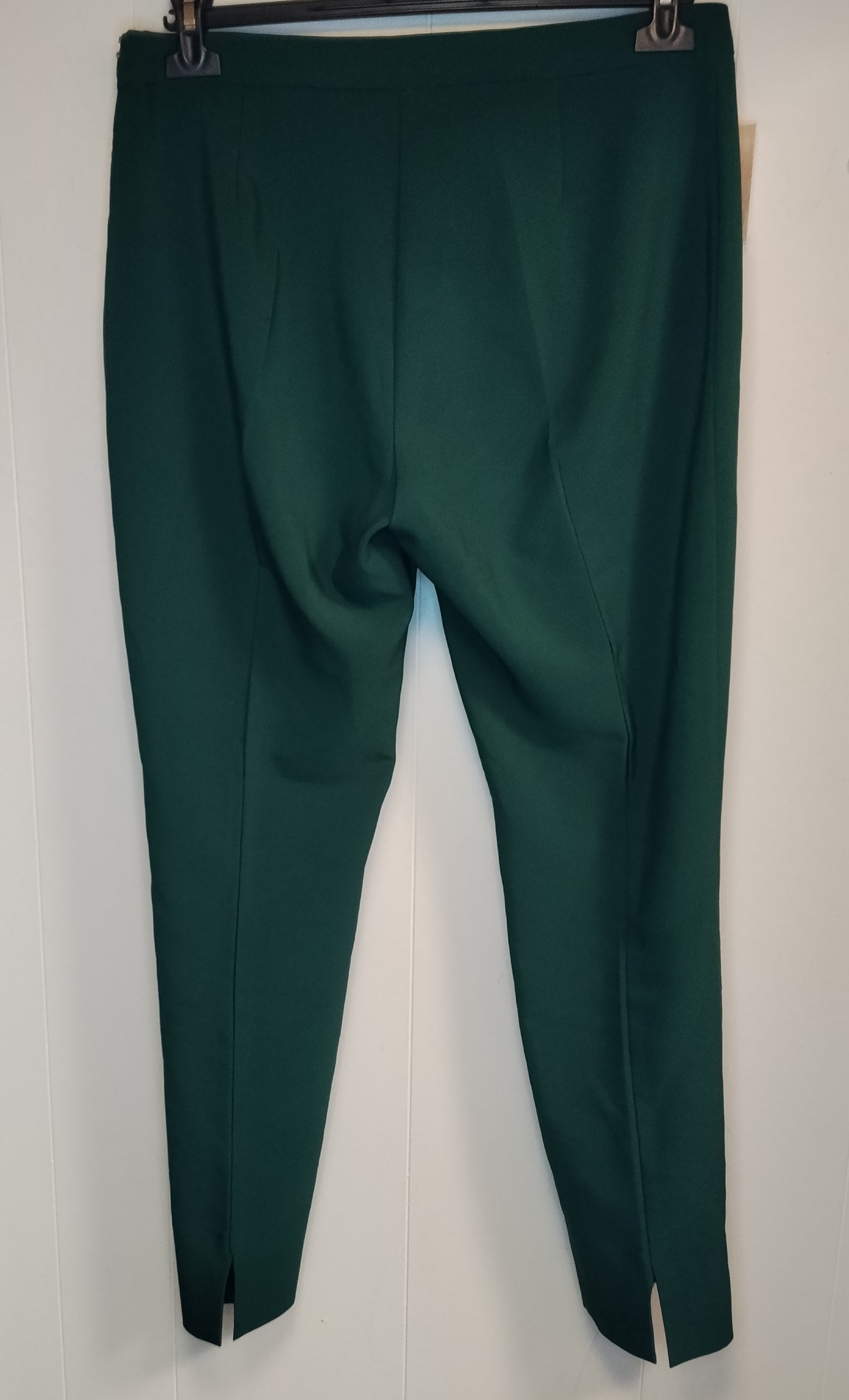 Pantaloni Donna Caractère Verdi Eleganti Taglia 46 Slim