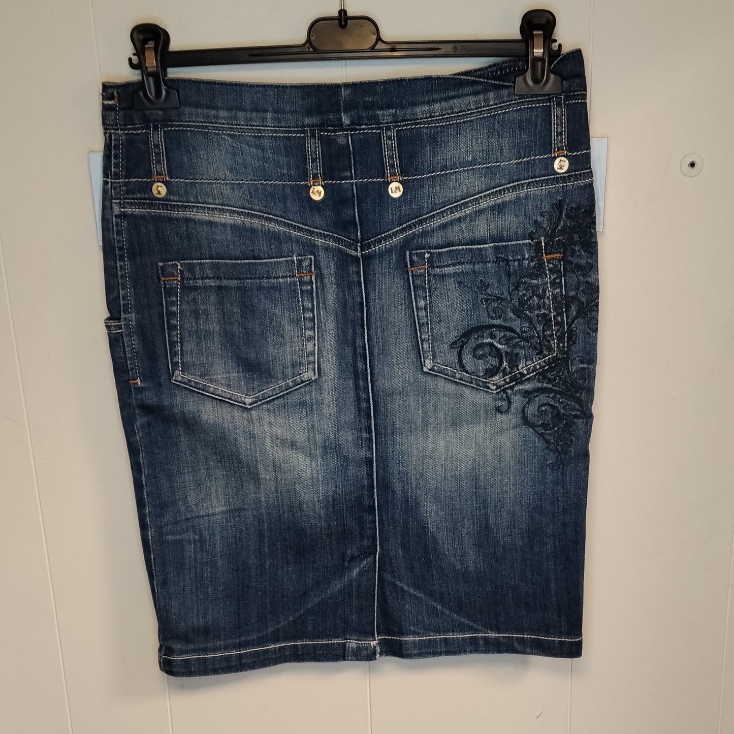 Gonna Donna L’Altramoda Jeans Taglia 40 Denim Casual