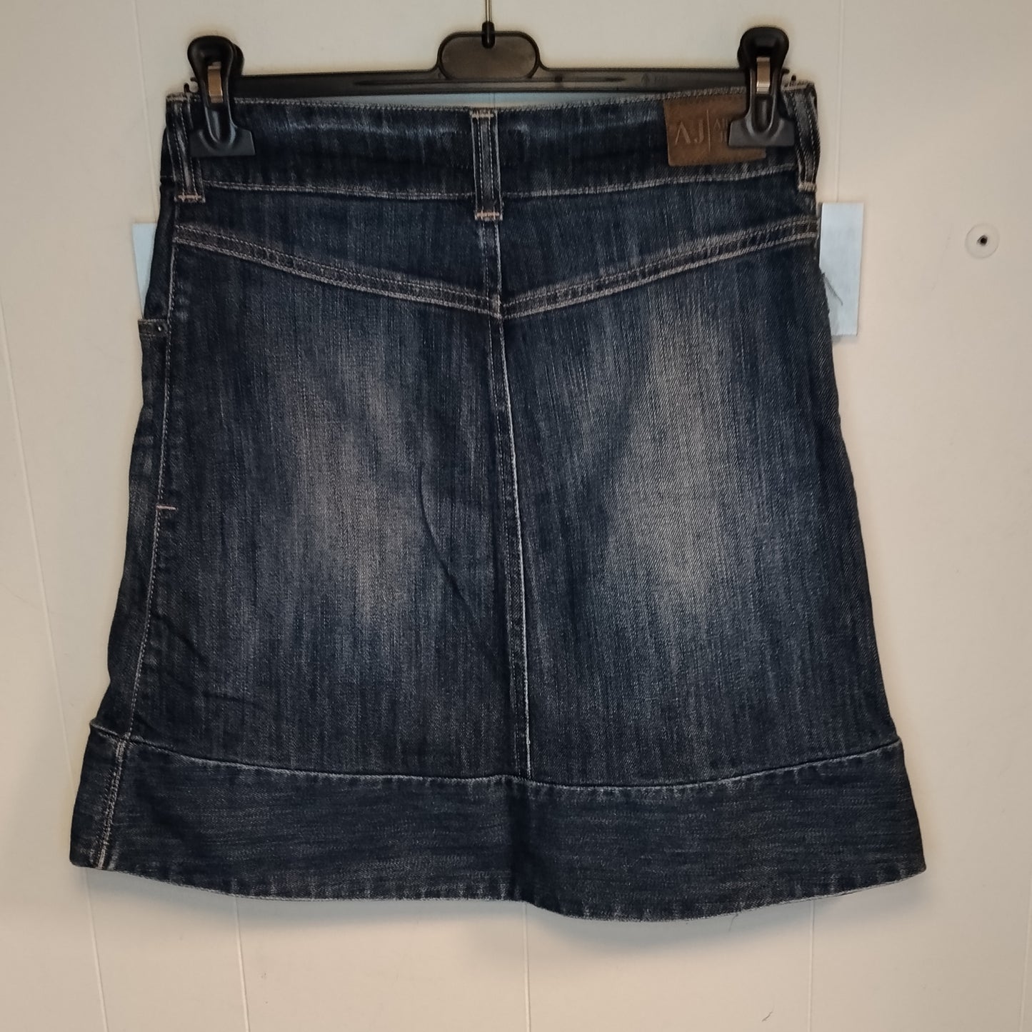 Gonna Donna Armani Jeans Denim Taglia 38 Mini Gonna