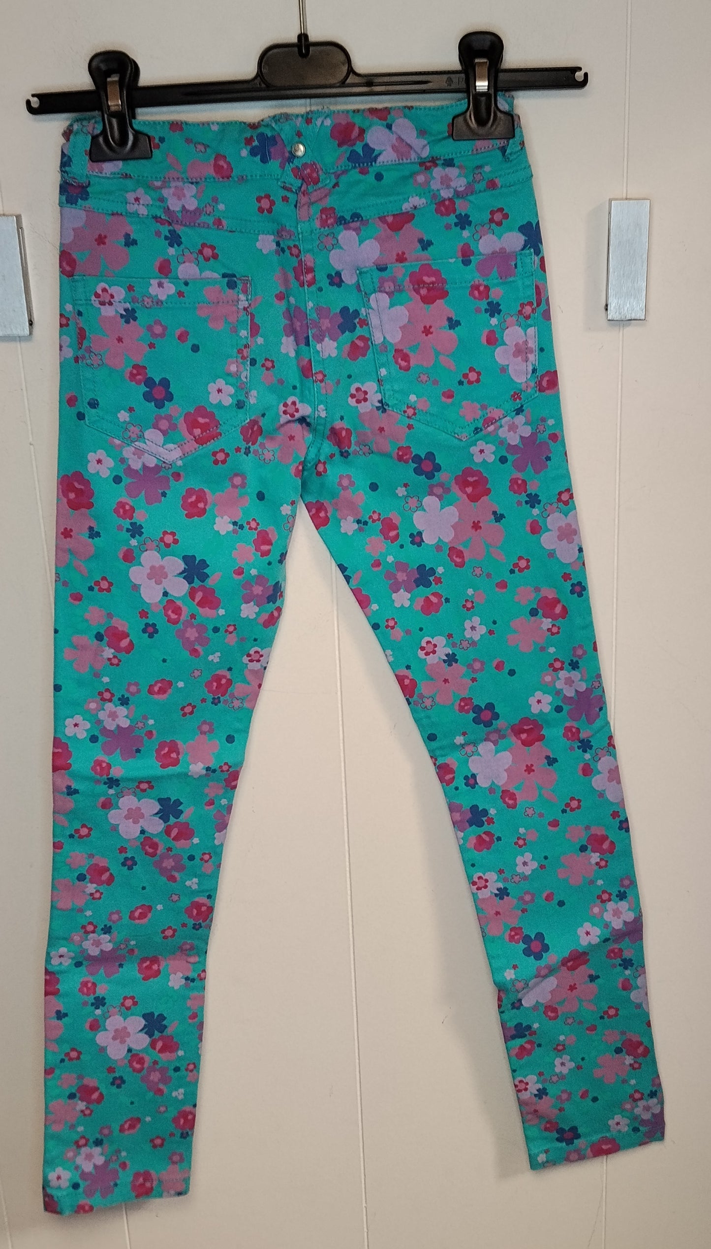 Pantaloni Bambina Lovely Girl Fantasia Floreale 10 Anni