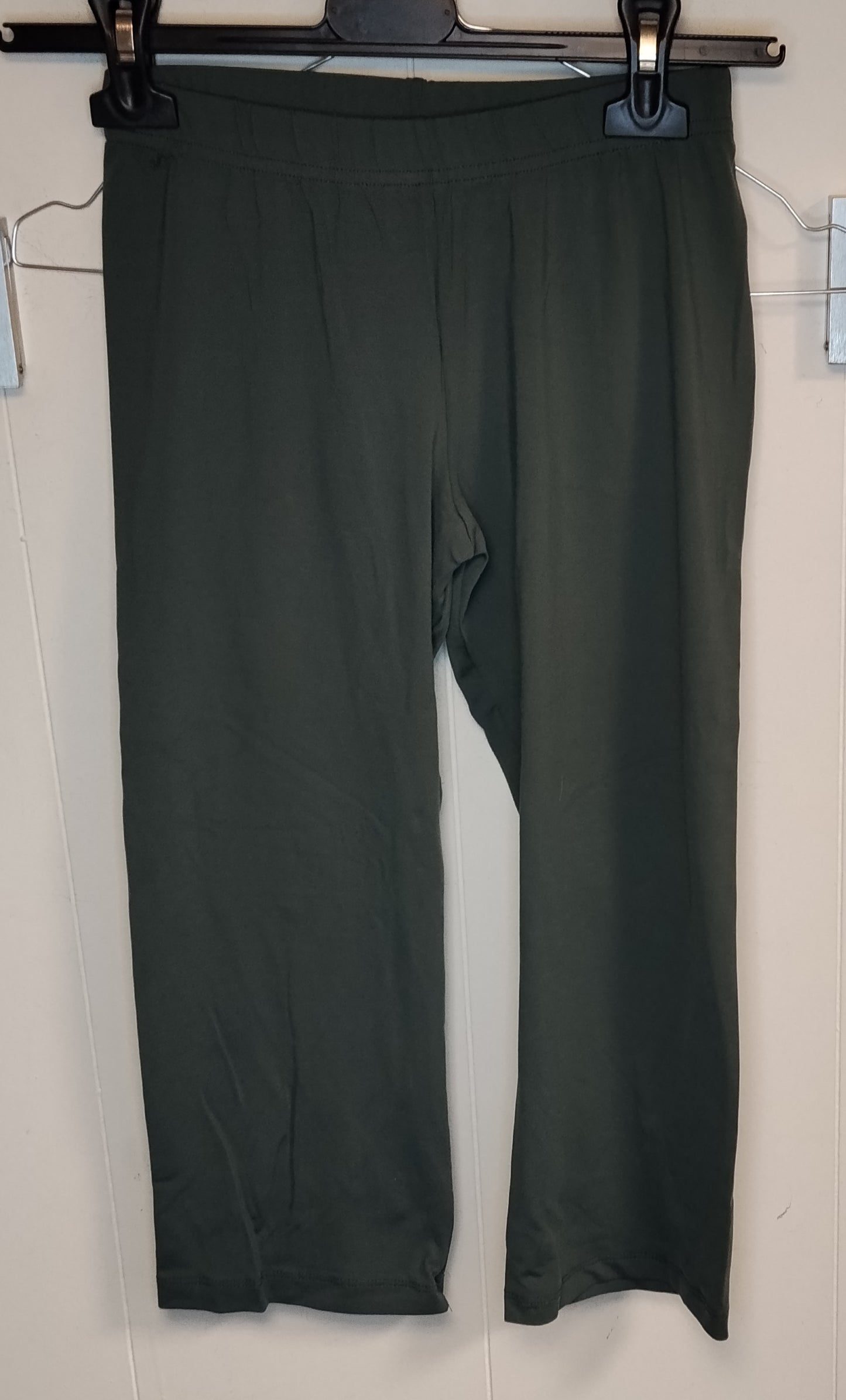 Leggings Bambina Suplex Verde 5 Anni Elasticizzati