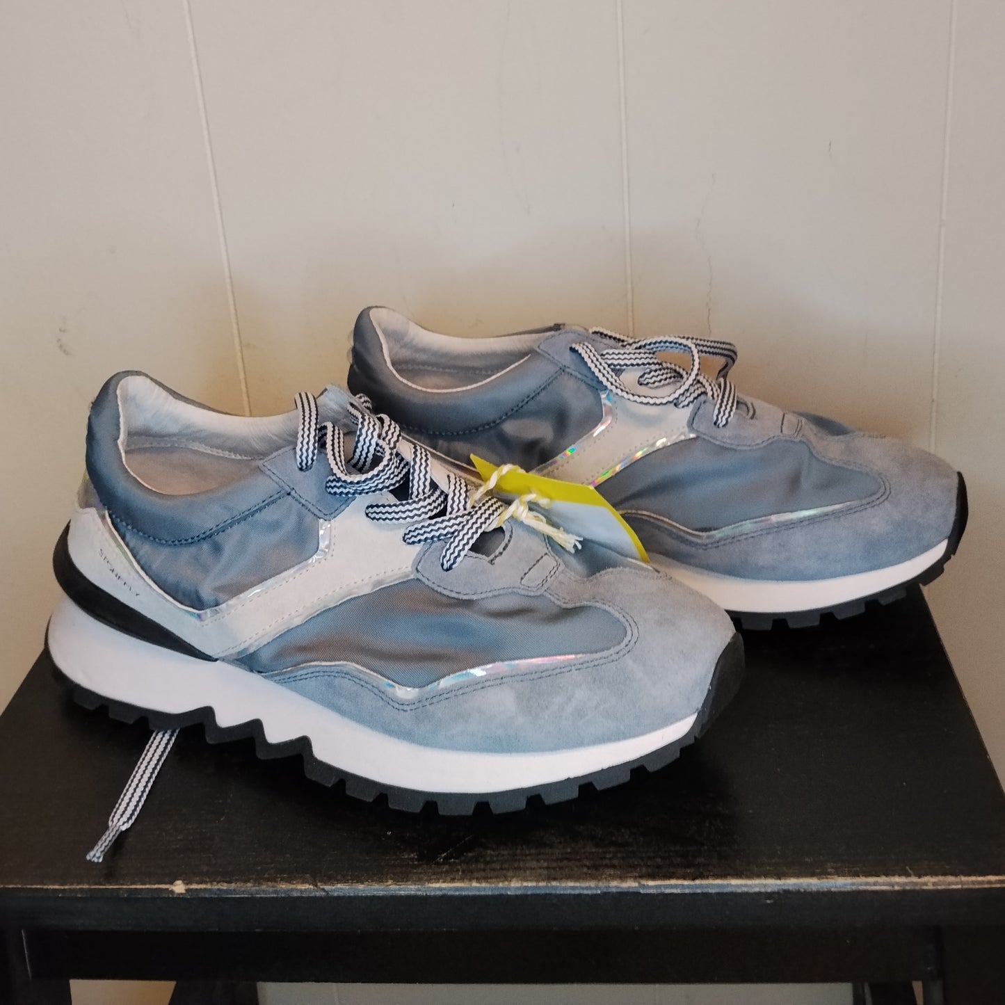 Scarpe Donna Stonefly 39 Sneakers Comfort Grigio Azzurro