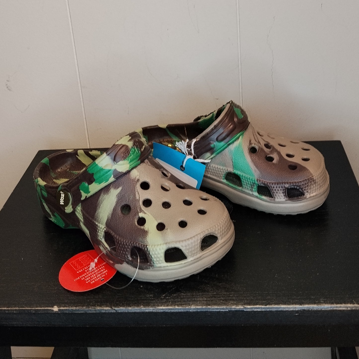 Ciabatte Bambino Woz 32 Tipo Crocs Mimetiche Nuove