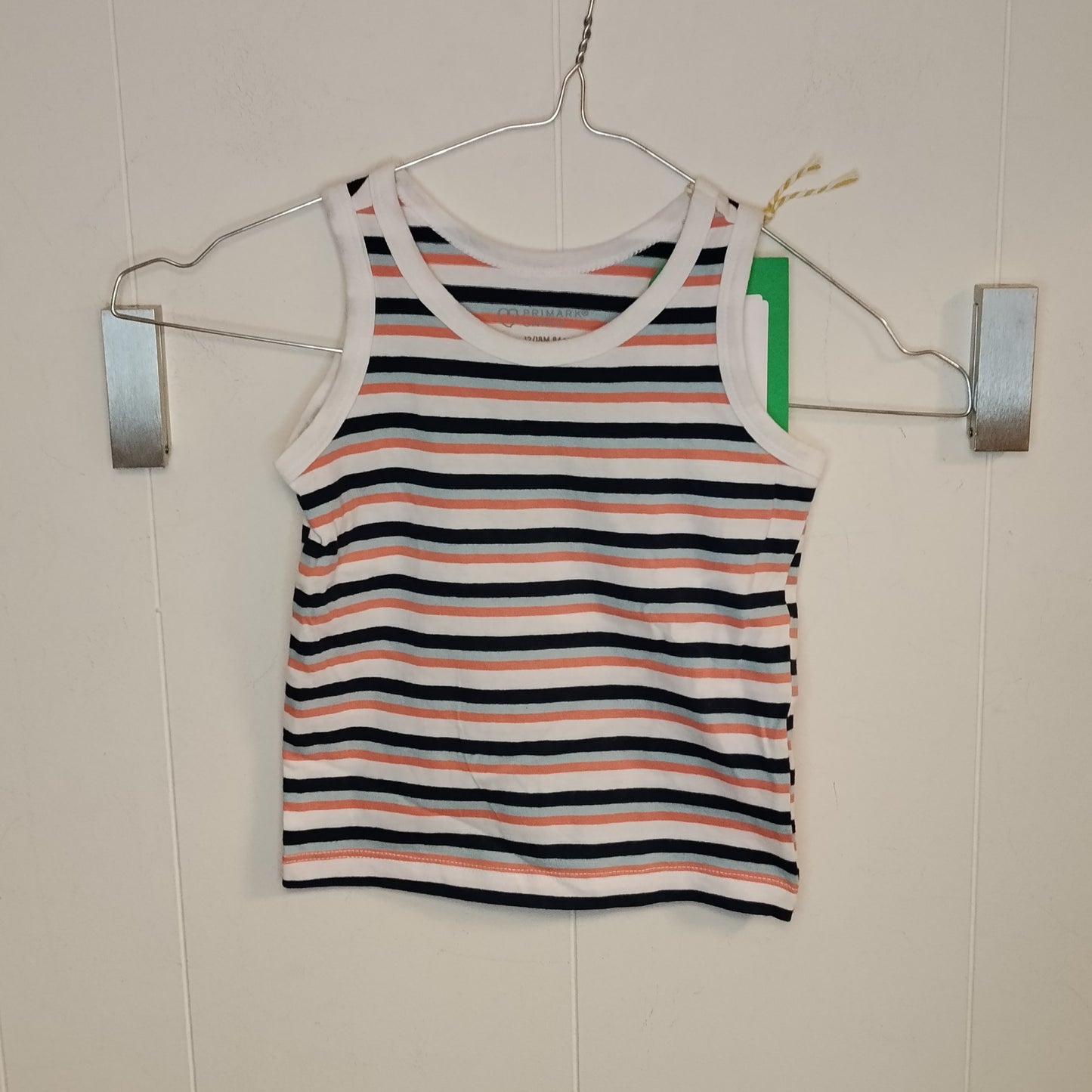 Canotta Bambina Primark 12 18 Mesi Righe Estate