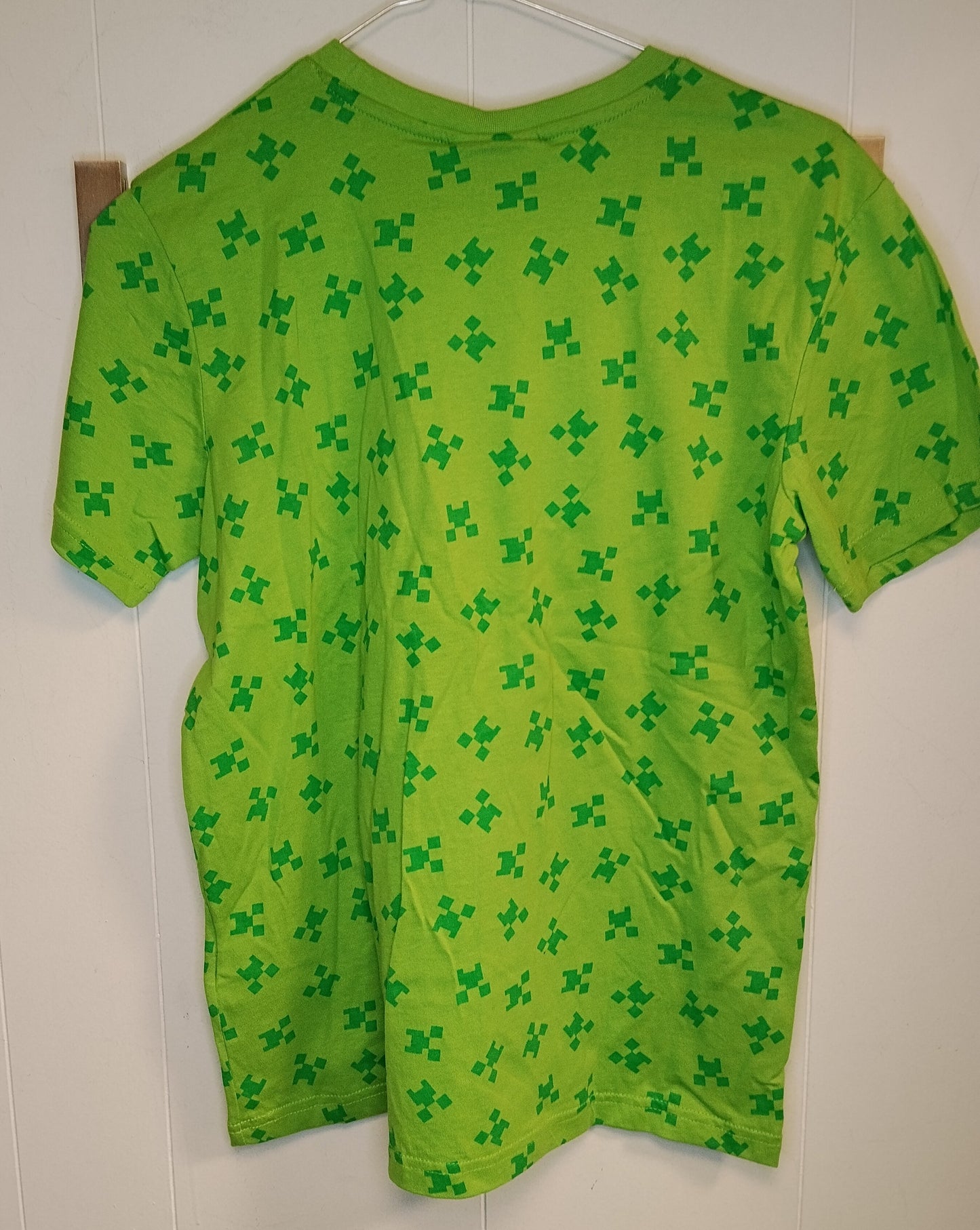T-shirt Minecraft verde bambino 12-14 anni Creeper TNT 158-164 cm