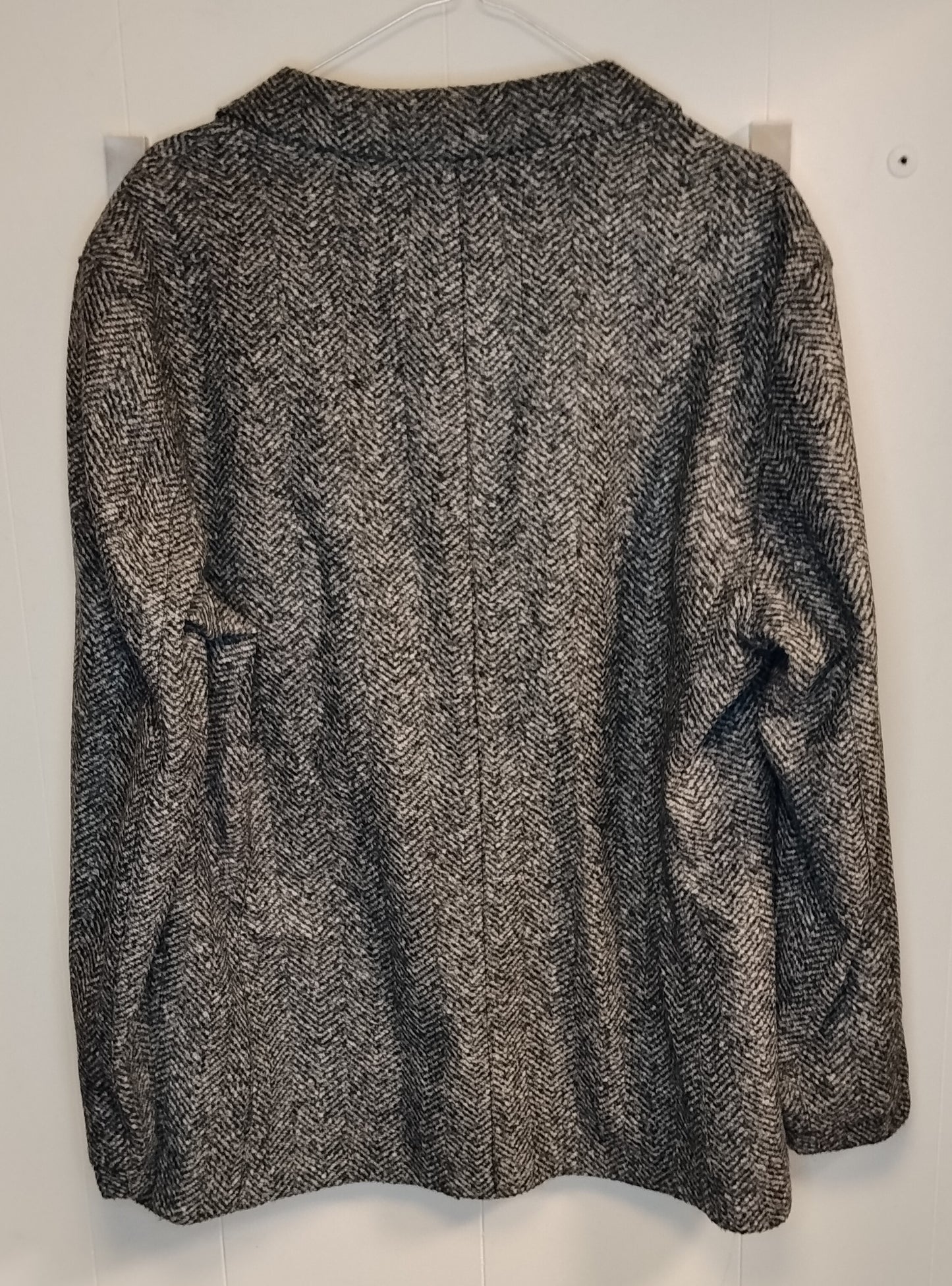 Giacca uomo BOB spigata grigio taglia 54 blazer elegante casual