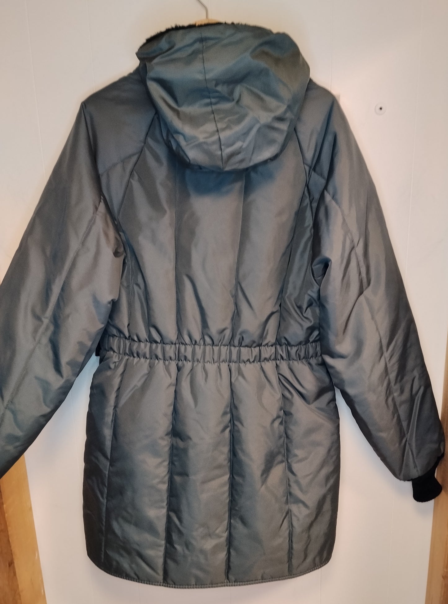 Giubbotto uomo RefrigiWear verde imbottito taglia L giacca invernale