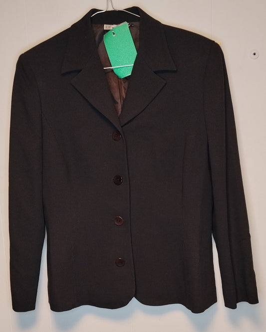 Blazer donna Daywea nero elegante taglia 42 giacca classica ufficio