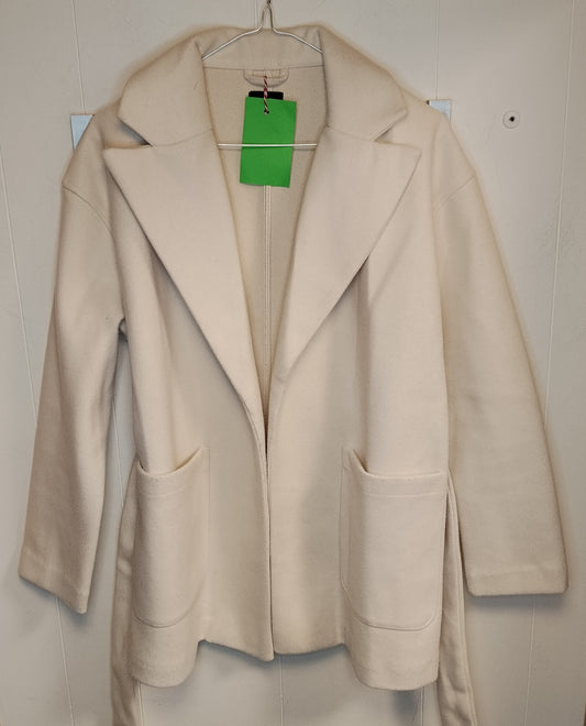 Cappotto Donna Calliope Beige Taglia S Elegante con Tasche