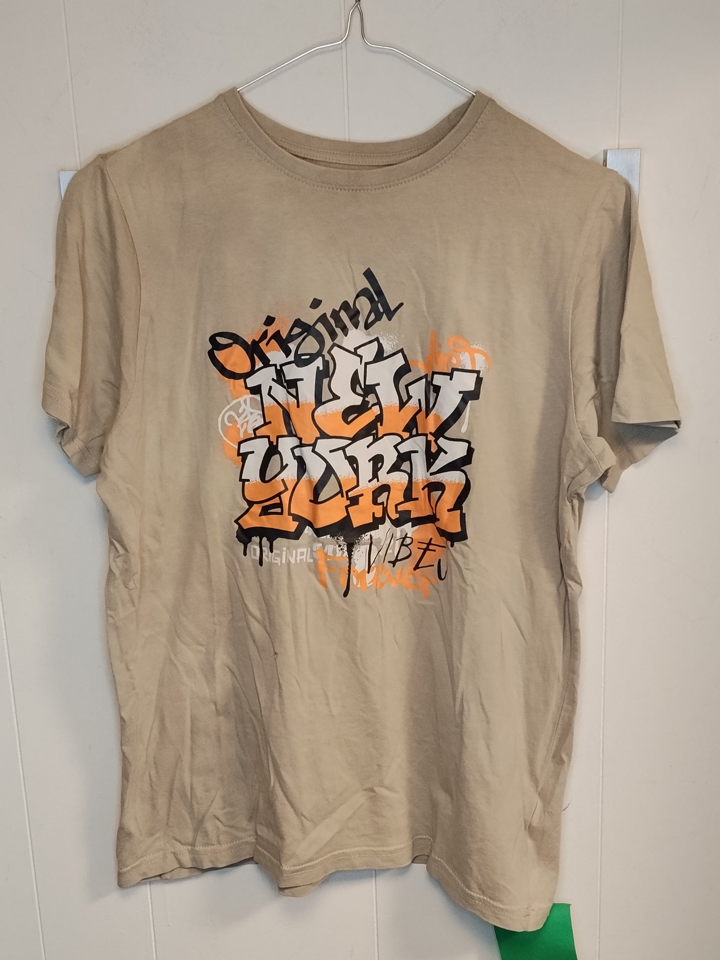 T-shirt Ragazzo Primark Beige Stampa Grafica 14-15 Anni 170 cm