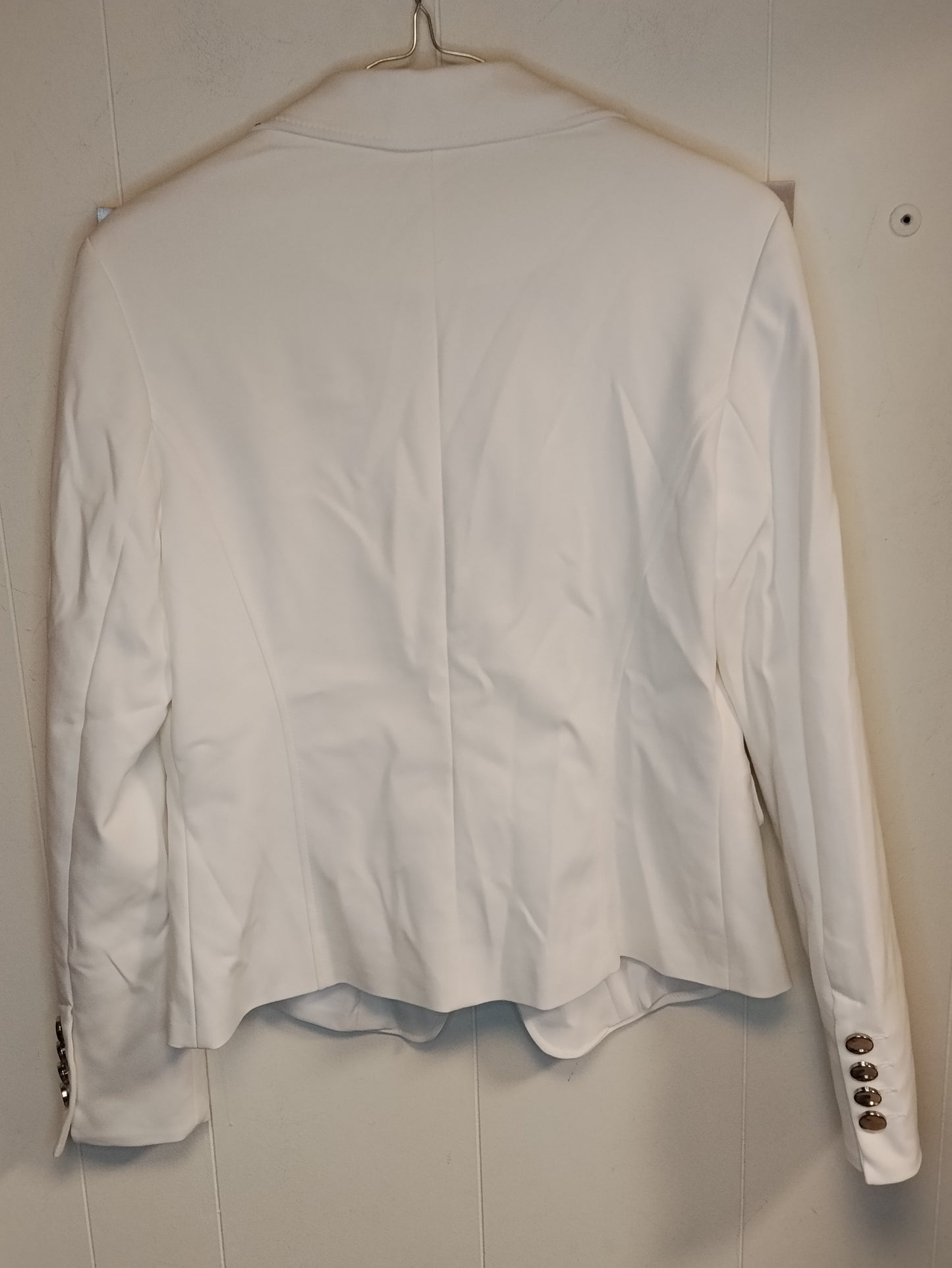 Blazer Donna Oltre Bianco Taglia 46 Elegante Giacca Slim