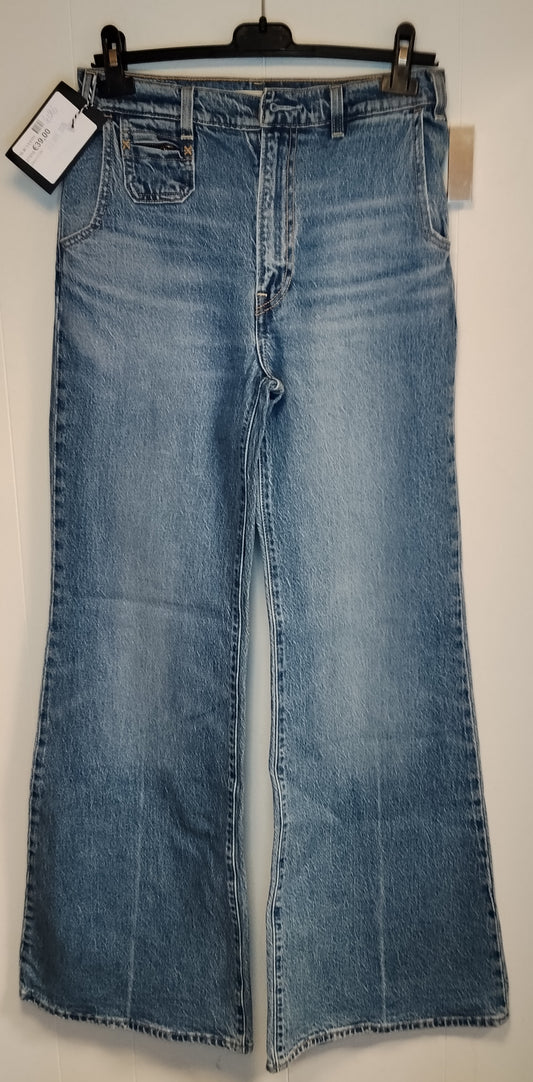 Jeans Donna Levi’s Taglia 40 Flare Bootcut Denim Chiaro
