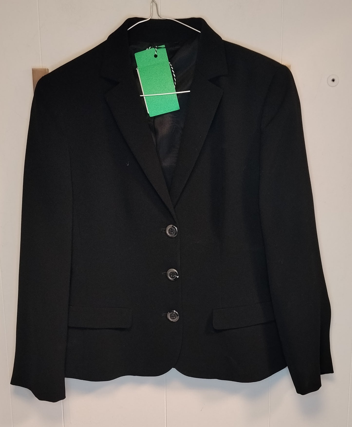 Blazer Donna Nero Elegante Taglia 42 Giacca Classica Ufficio
