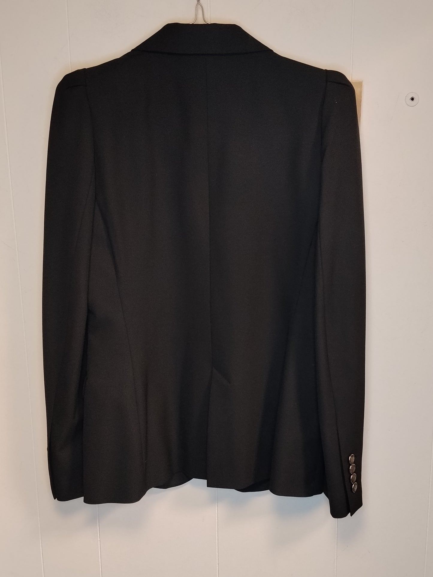 Blazer Donna Zara Nero Taglia M Elegante Giacca Classica