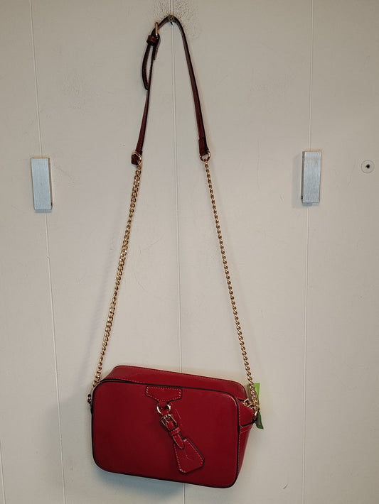 Borsa Donna Rossa Tracolla Catena Elegante Compatta