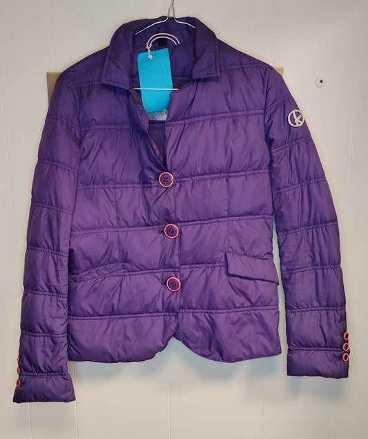 Giacca Donna Rejosoul Viola Trapuntata Taglia 40 Leggera