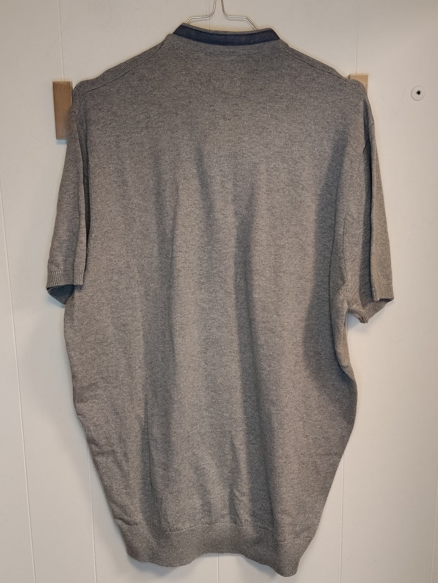 Polo Uomo Springfield Grigia Taglia XL Stile Casual Elegante