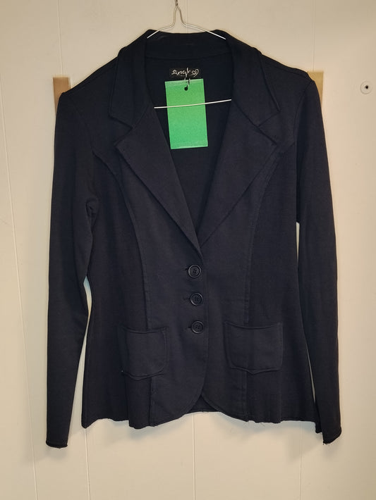 Blazer Donna Sixstop Nero Taglia M Giacca Casual Elegante