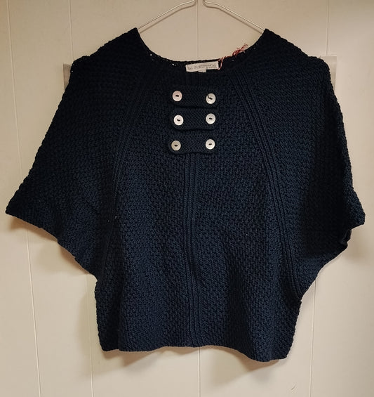 Coprispalle Les Macarons Bambina 8 Anni Nero Maglia Elegante