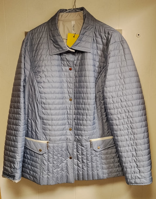 Giacca Trapuntata Meteore Azzurra Donna Taglia XL Leggera Elegante