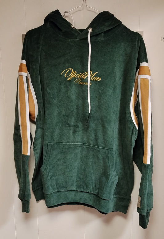 Felpa Donna MAN Verde con Cappuccio Taglia S Casual Sportiva