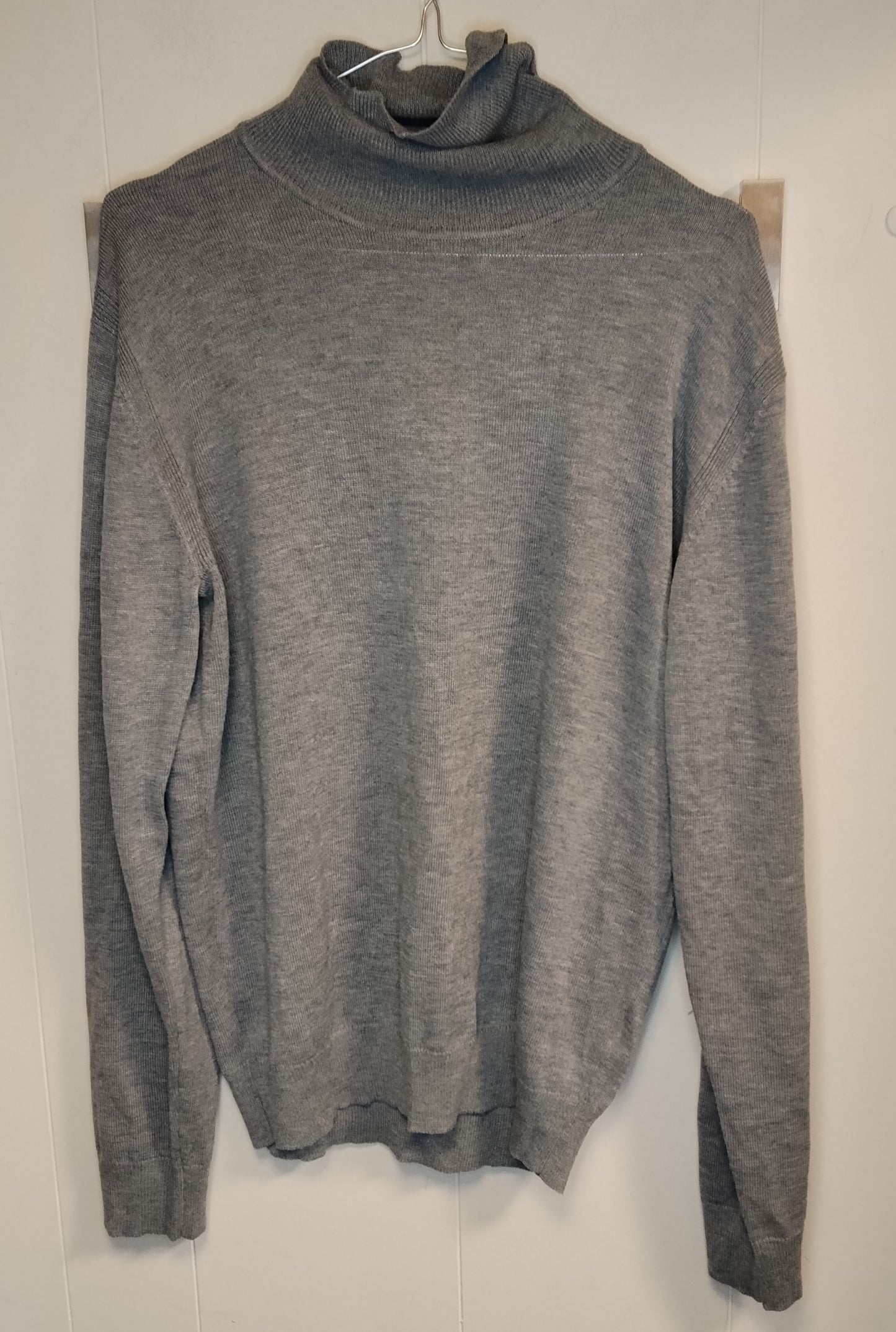 Maglione Donna Dack’s Grigio Taglia L Dolcevita Collo Alto Basic Elegante Invernale